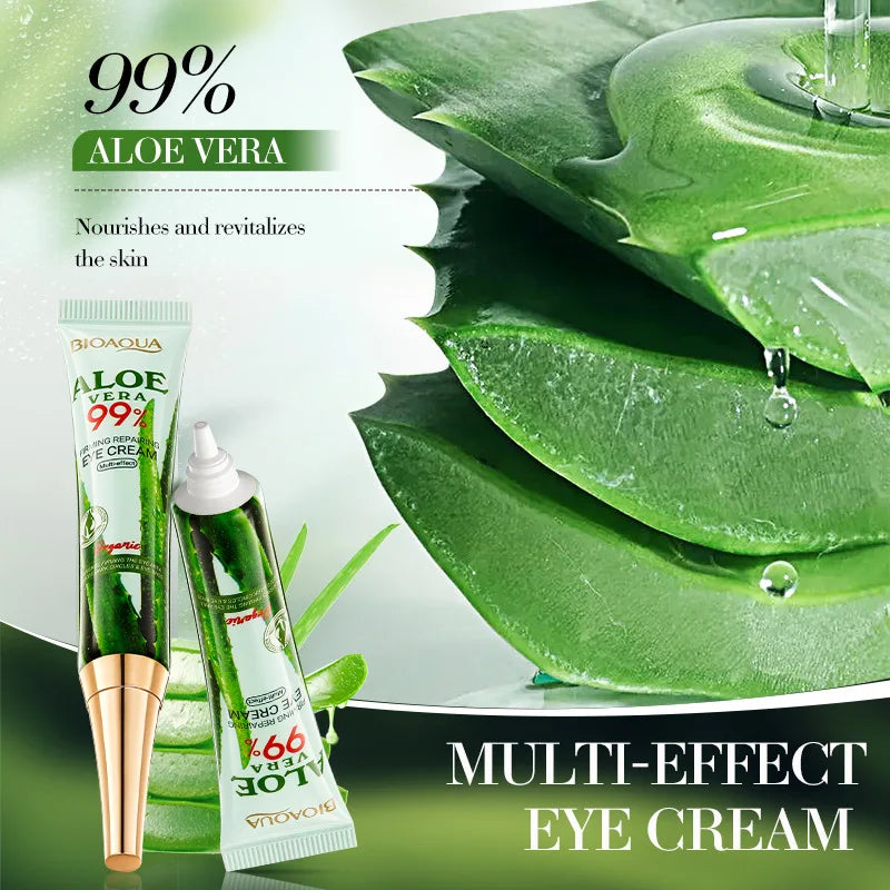 Aloe Vera Face & Eye Cream Set – Hydrating Duo