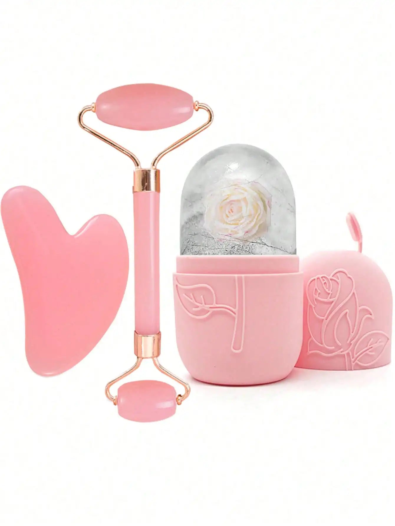 3-Piece Ice Face Roller Set for Facial Massage